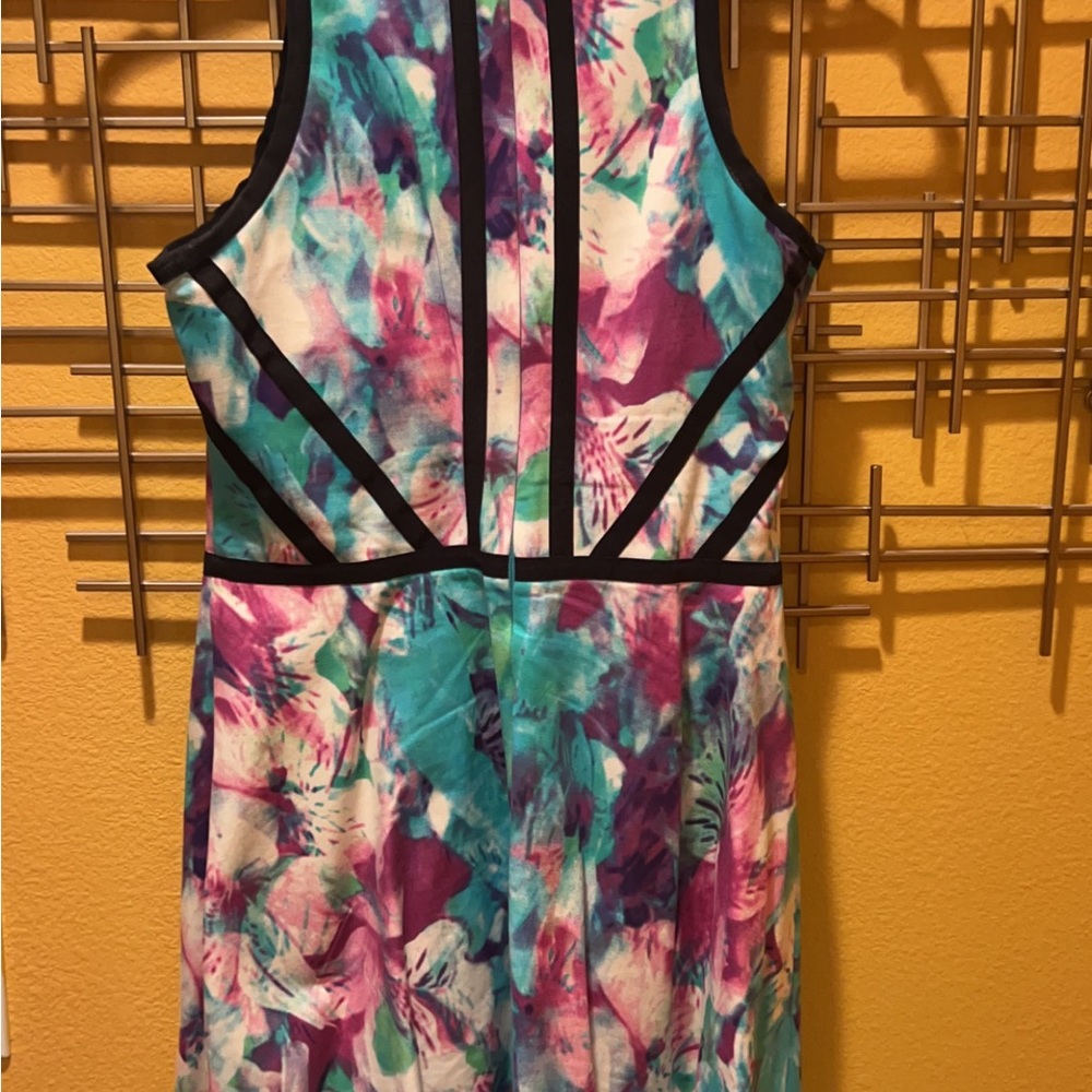 Parker by Nordstrom | Women’s Vibrant A-Line Dress Small - Picture 5 of 7